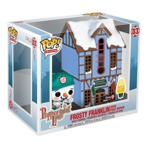 Funko Pop! Town Christmas Frosty Franklin with Post Office #3 Exclusive Vaulted